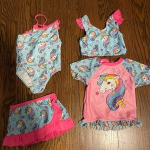 2T bathing suit set